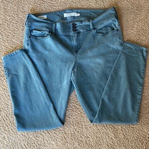 Torrid (Torrid Denim) Blue/Green Jeans - Size 22XT